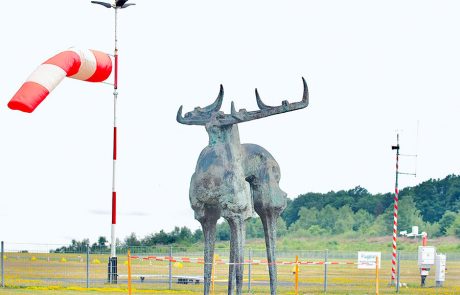 Flugsplatz_Arnsberg_Hirsch-Skulptur_Windsack-003-1